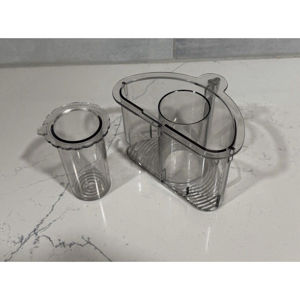 Cuisinart Prep 11 Plus Replacement Pusher DLC-2014-SP & Chute Sleeve DLC-2011-PN